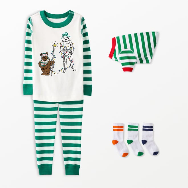 Hanna Andersson Star high quality Wars Holiday/Christmas 2 pc Pajama Set