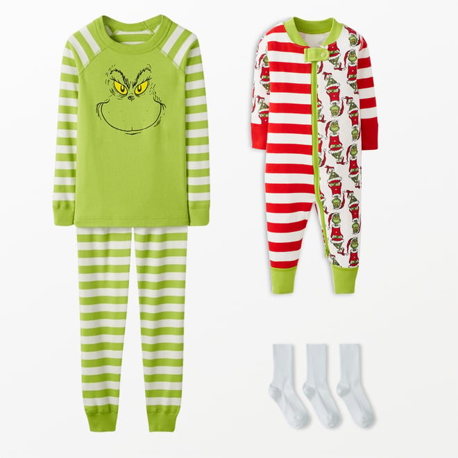 Baby Dr. Seuss Grinch 2 Way Zip Sleeper Hanna Andersson