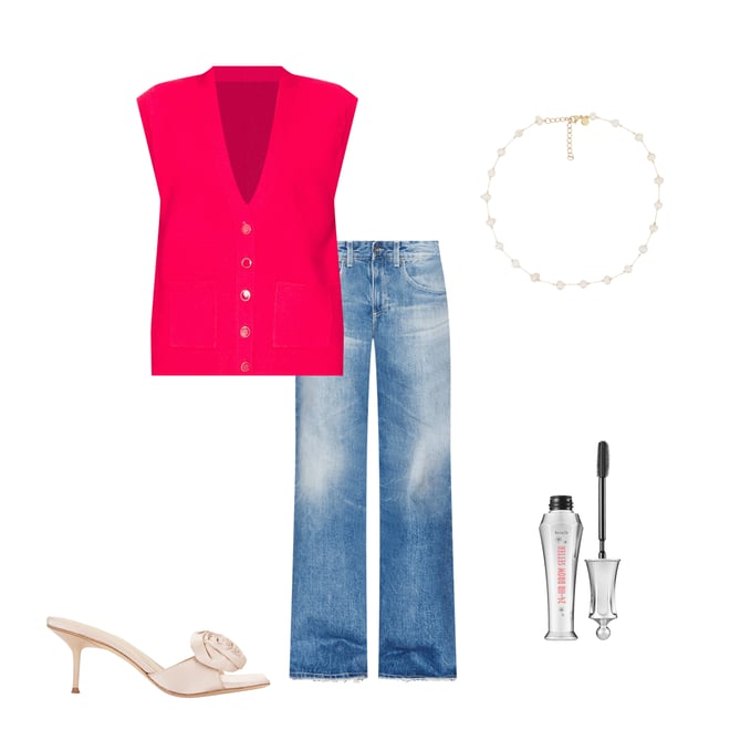 1st bundle featuring 4 items which compliment Jessica Button Front Vest