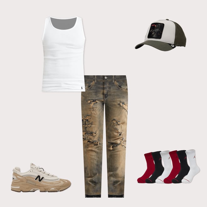 Jordan Craig Stacked Denim Jeans
