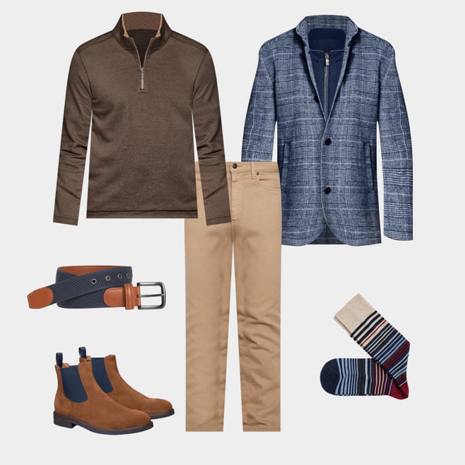 8th bundle featuring 5 items which compliment Upton Car Coat