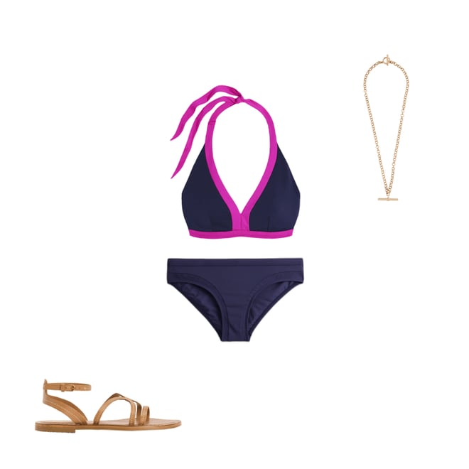 3rd bundle featuring 3 items which compliment Santorini Bikini Bottoms