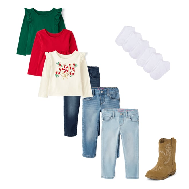 Toddler girls jean bundle buying