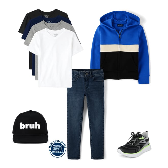 1st bundle featuring 4 items which compliment Boys Skinny Jeans