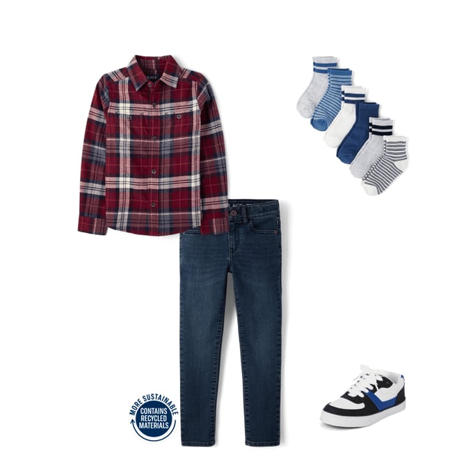 3rd bundle featuring 3 items which compliment Boys Skinny Jeans