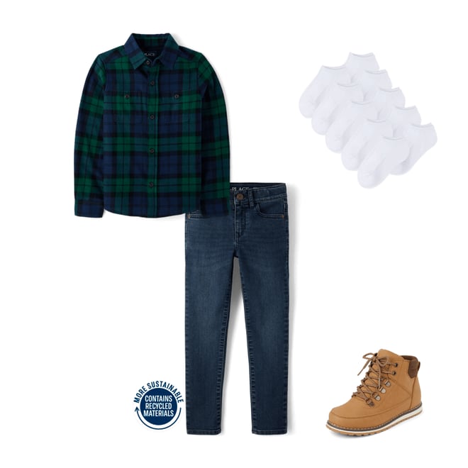2nd bundle featuring 3 items which compliment Boys Skinny Jeans