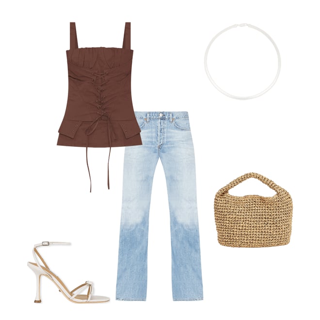 1st bundle featuring 4 items which compliment In Bloom Top