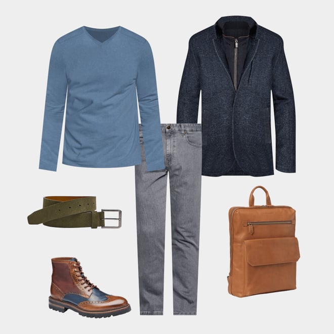 1st bundle featuring 5 items which compliment Upton Car Coat