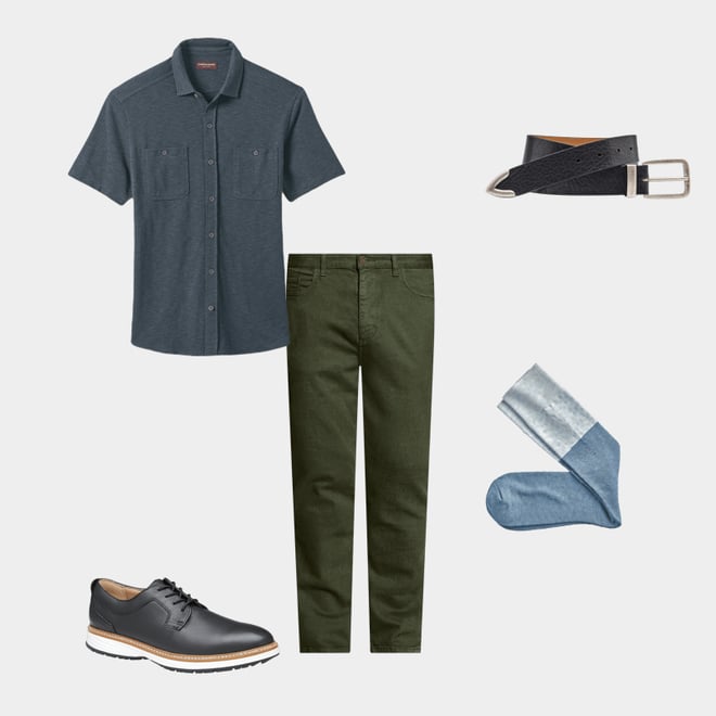 3rd bundle featuring 4 items which compliment Diamond Colorblock Socks