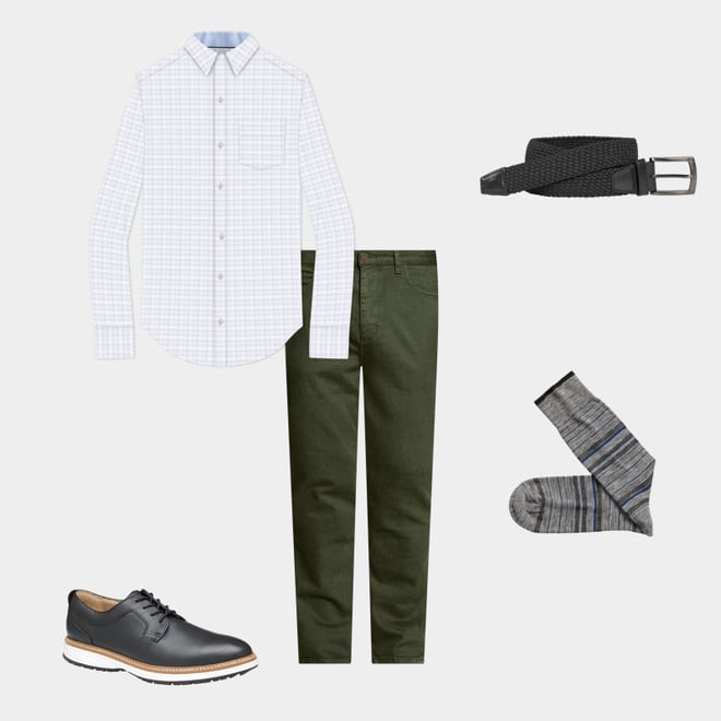 3rd bundle featuring 4 items which compliment Heather Stripe Socks