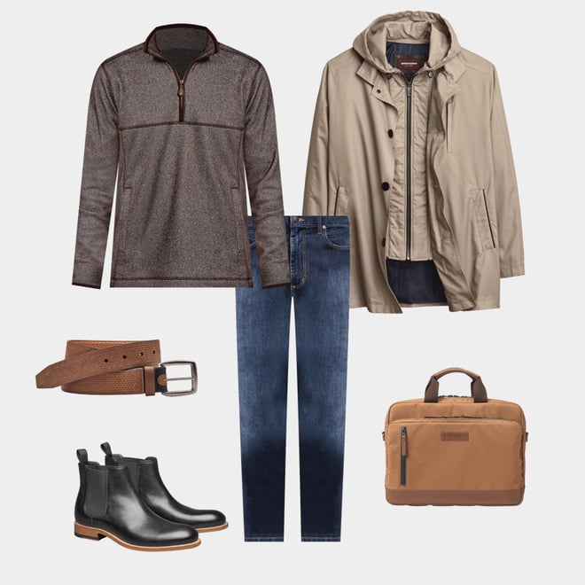 9th bundle featuring 5 items which compliment Upton Water-Resistant Raincoat