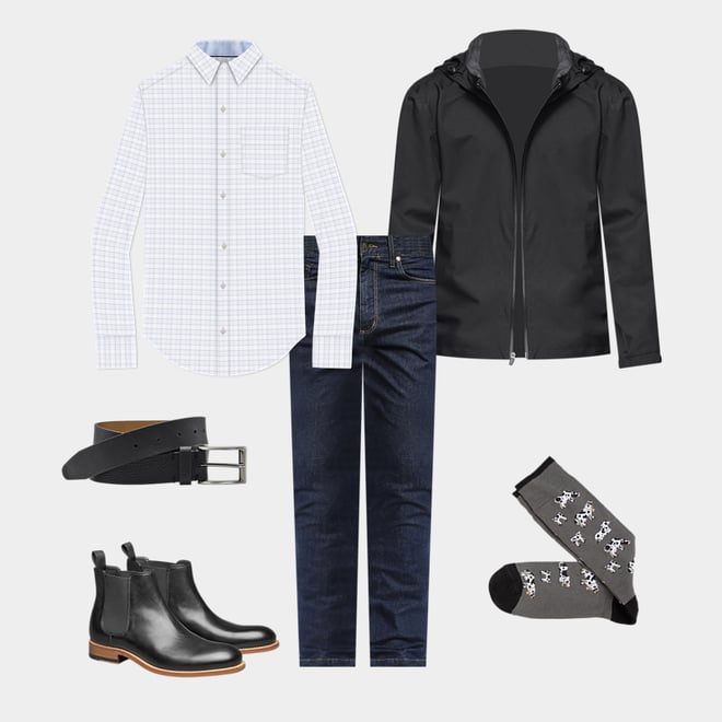1st bundle featuring 5 items which compliment XC4® Waterproof Full-Zip Jacket