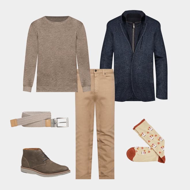 5th bundle featuring 5 items which compliment Melange Pullover
