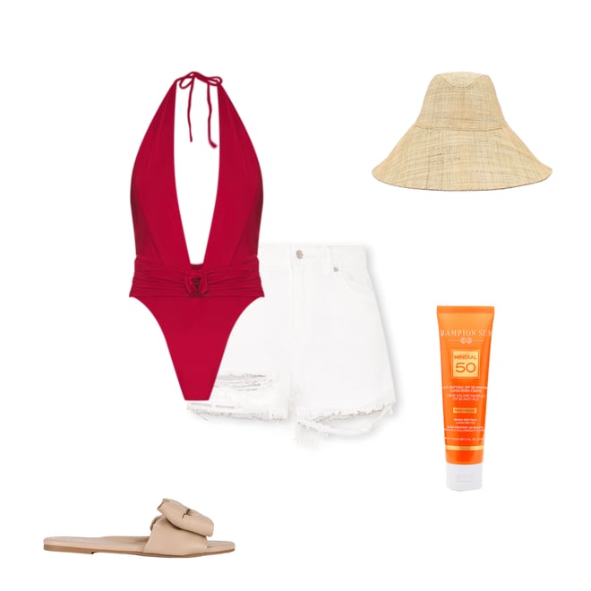 1st bundle featuring 4 items which compliment Dusters Short Short in Layla White