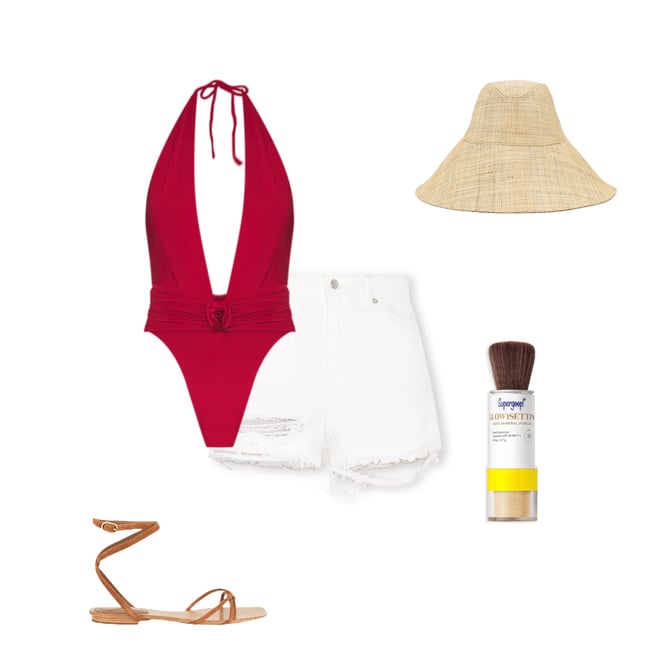 1st bundle featuring 4 items which compliment Dusters Short Short in Layla White