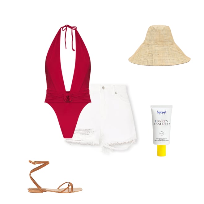 1st bundle featuring 4 items which compliment Dusters Short Short in Layla White