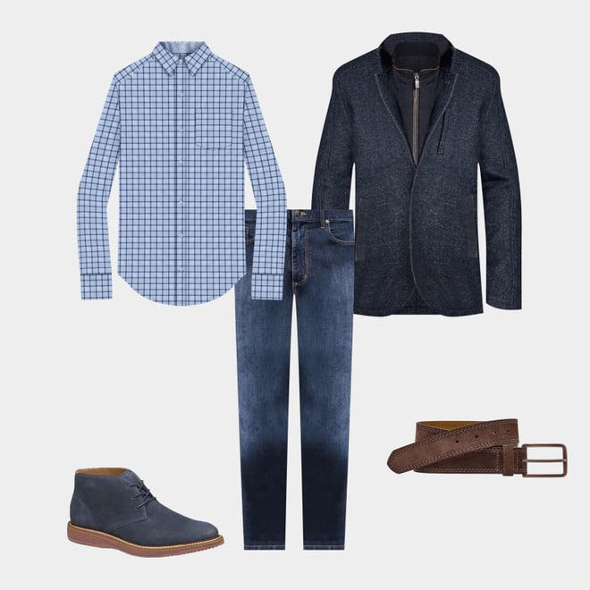 5th bundle featuring 4 items which compliment Upton Chukka