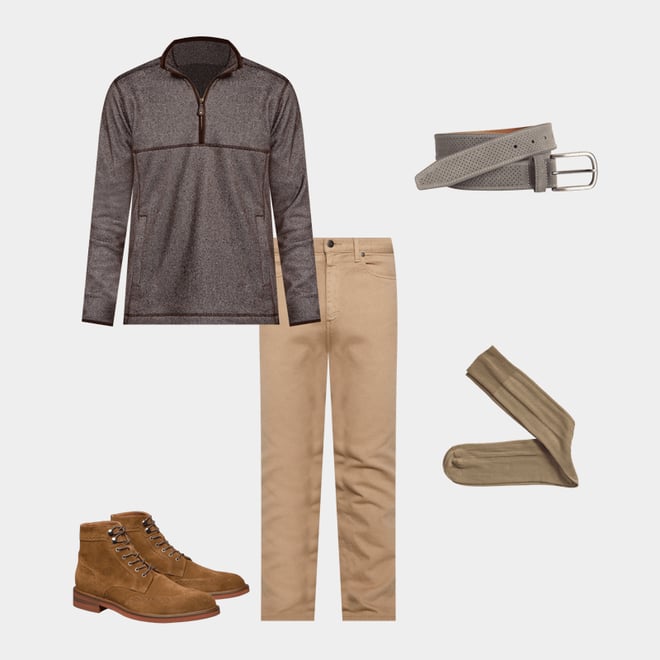 1st bundle featuring 4 items which compliment Hartley Wingtip Boot