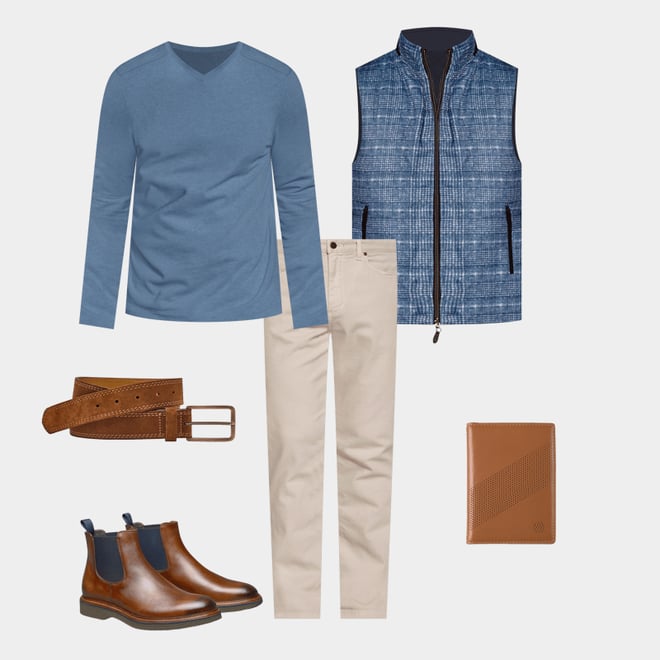 1st bundle featuring 5 items which compliment Upton Reversible Vest