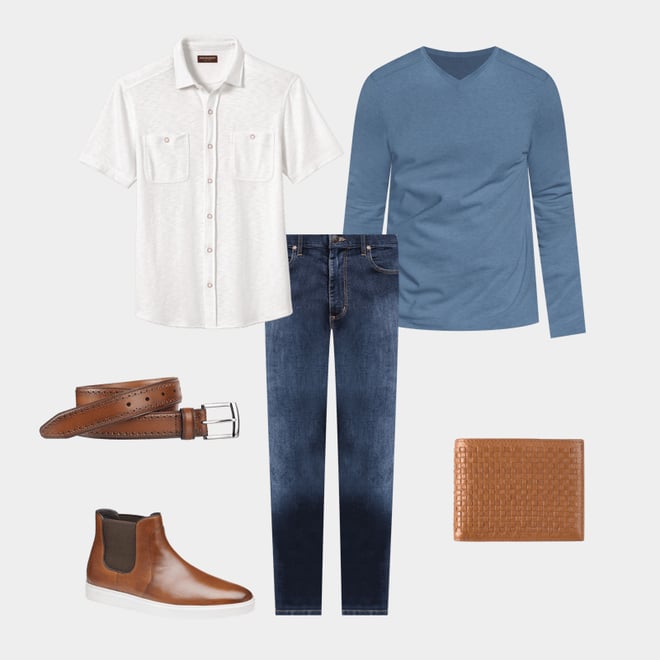3rd bundle featuring 5 items which compliment Brody Chelsea Boot