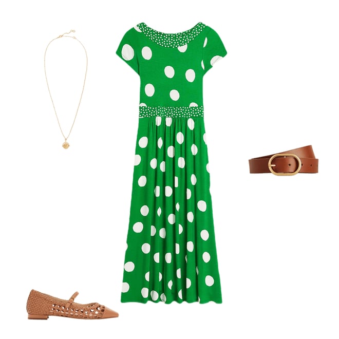 3rd bundle featuring 3 items which compliment Melanie Jersey Midi Dress