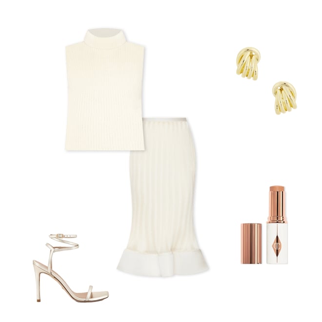 5th bundle featuring 4 items which compliment x REVOLVE Barelynudist 100 Sandal