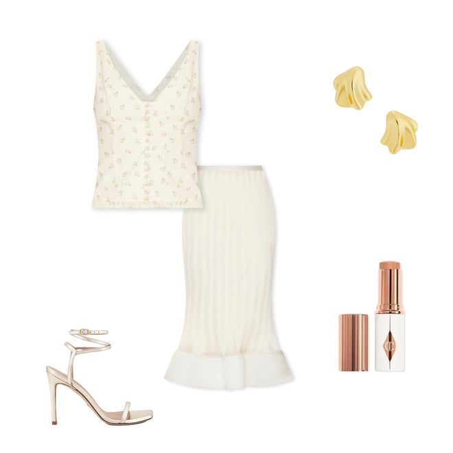 3rd bundle featuring 4 items which compliment x REVOLVE Barelynudist 100 Sandal