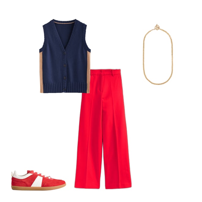 1st bundle featuring 3 items which compliment Westbourne Ponte Trousers