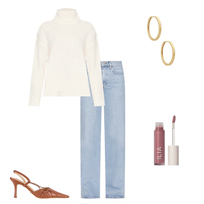 1st bundle featuring 4 items which compliment by Marianna Troye Turtleneck Sweater