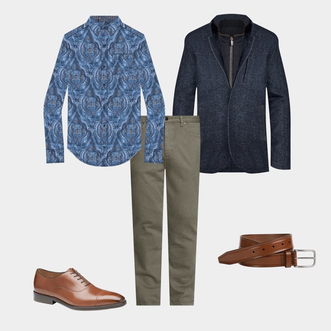 3rd bundle featuring 4 items which compliment Sullivan Cap Toe