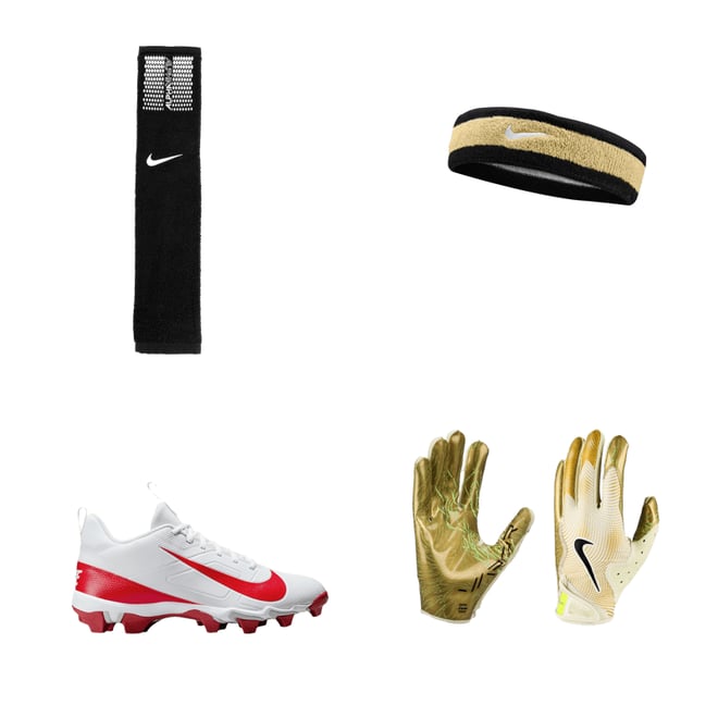 Nike Adult Vapor Jet 8.0 Energy SB Football Gloves | Dick's