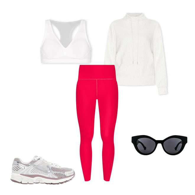 1st bundle featuring 4 items which compliment Powerbeyond Strive High Waisted Midi Legging