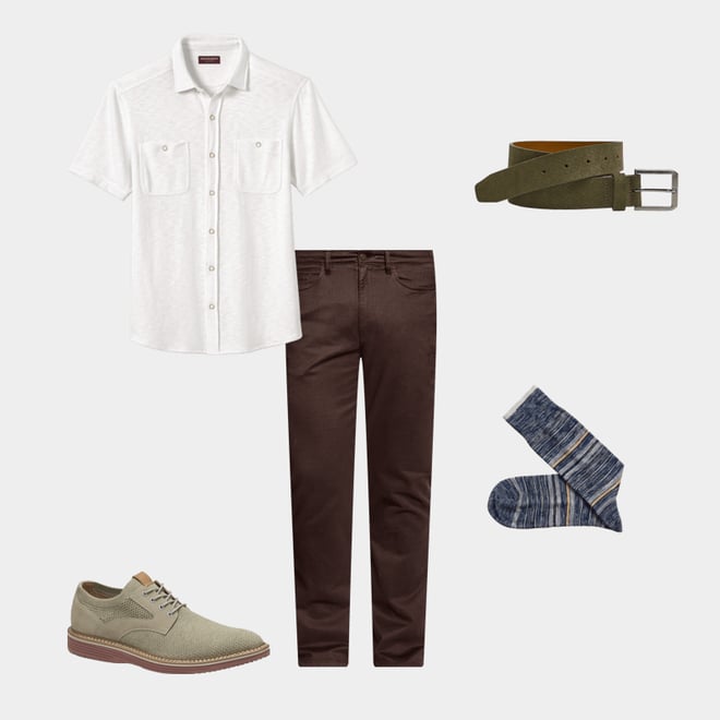 2nd bundle featuring 4 items which compliment Heather Stripe Socks