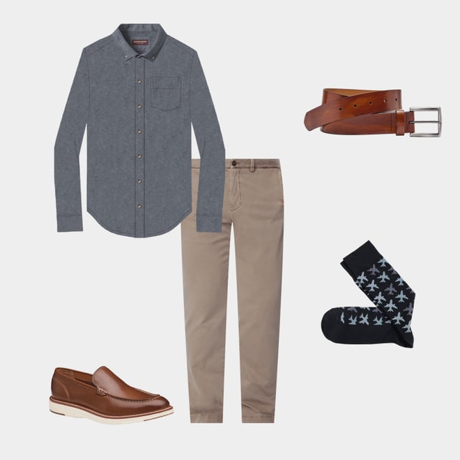 4th bundle featuring 4 items which compliment Upton Venetian Loafer