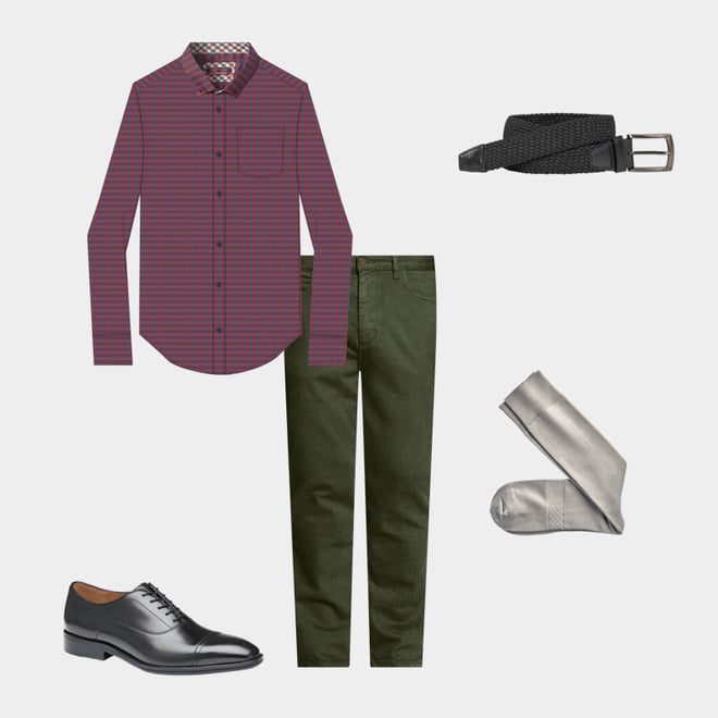 3rd bundle featuring 4 items which compliment Sullivan Cap Toe