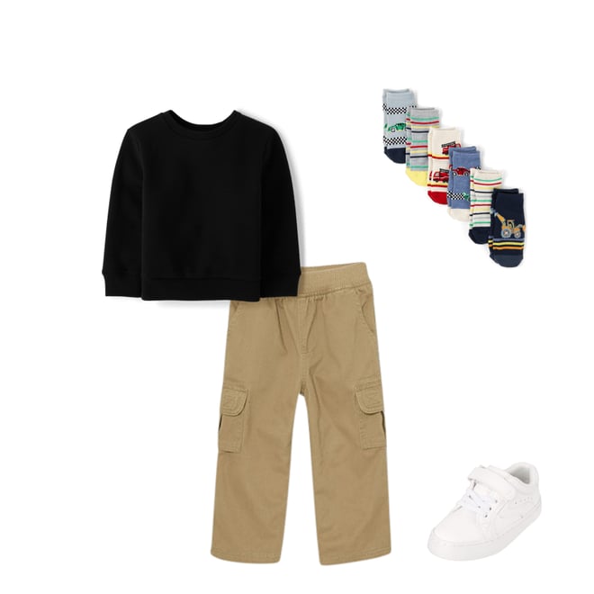2nd bundle featuring 3 items which compliment Baby And Toddler Boys Pull On Cargo Pants
