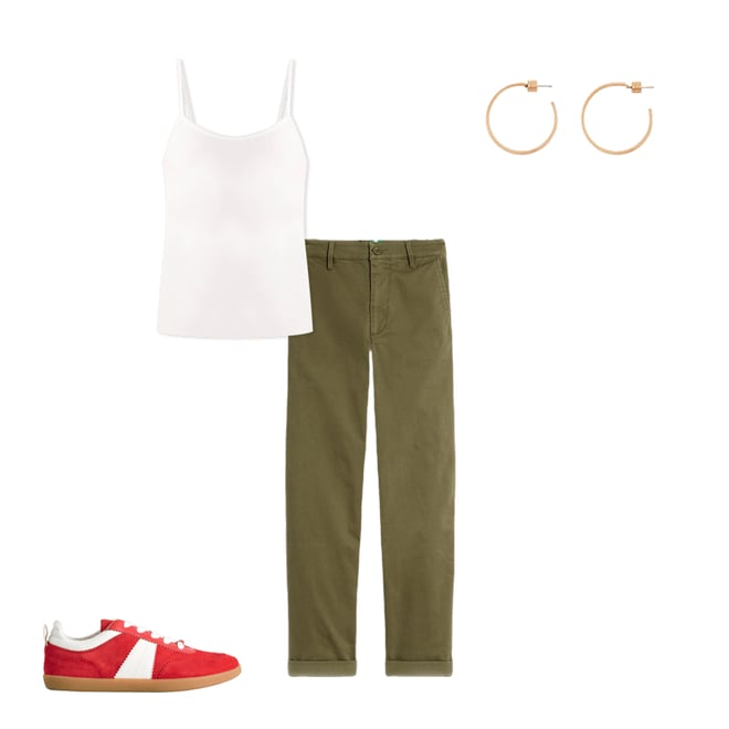 4th bundle featuring 3 items which compliment Plain Cami Top