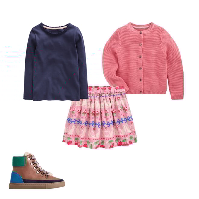 2nd bundle featuring 3 items which compliment Printed Pull-On Twirly Skirt