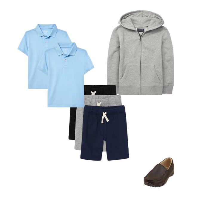 2nd bundle featuring 3 items which compliment Kids French Terry Shorts 3-Pack