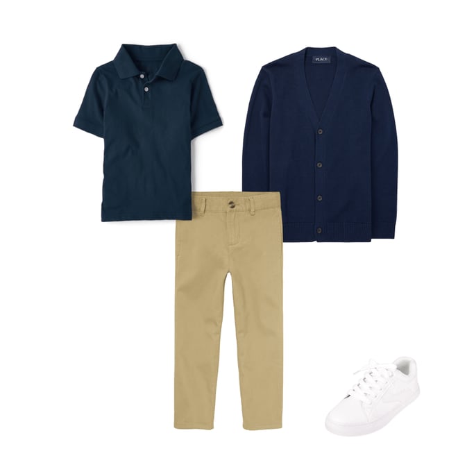 2nd bundle featuring 3 items which compliment Boys Uniform Soft Jersey Polo