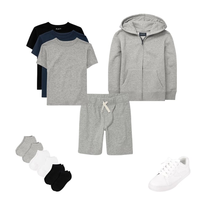 1st bundle featuring 4 items which compliment Boys Tee Shirt 3-Pack