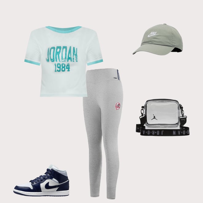 Jordan Cropped Graphic Tee