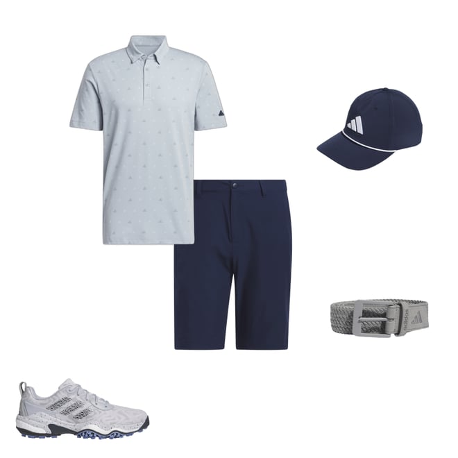 adidas Codechaos 25 Golf Shoes Dash Grey/Aurora Ink/Halo adidas Codechaos 25 Golf Shoes Dash Grey/Aurora Ink/Halo