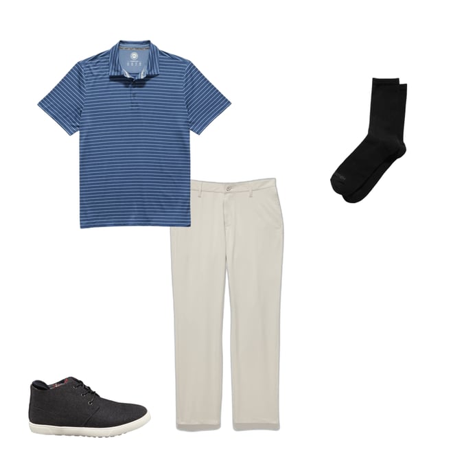 2nd bundle featuring 3 items which compliment Range Performance Pant - Nashville Straight Fit - Stone