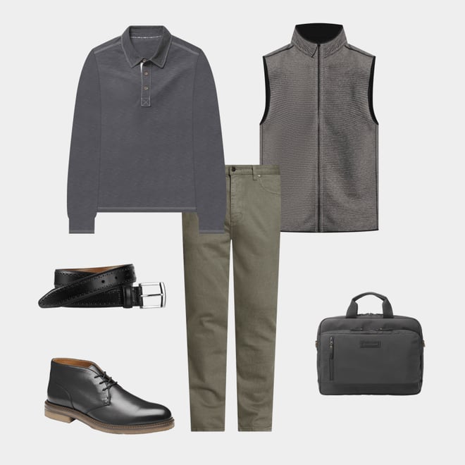 1st bundle featuring 5 items which compliment Calder Chukka