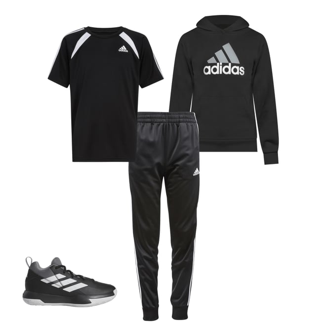 Adidas big boys iconic tricot jogger pants online