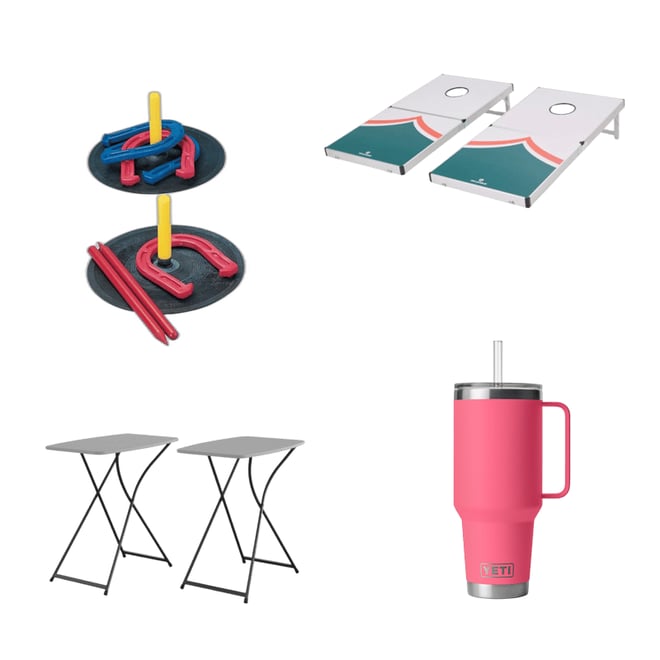 Rec League Foldable 2' x 4' Cornhole Set | Dick's Sporting Goods