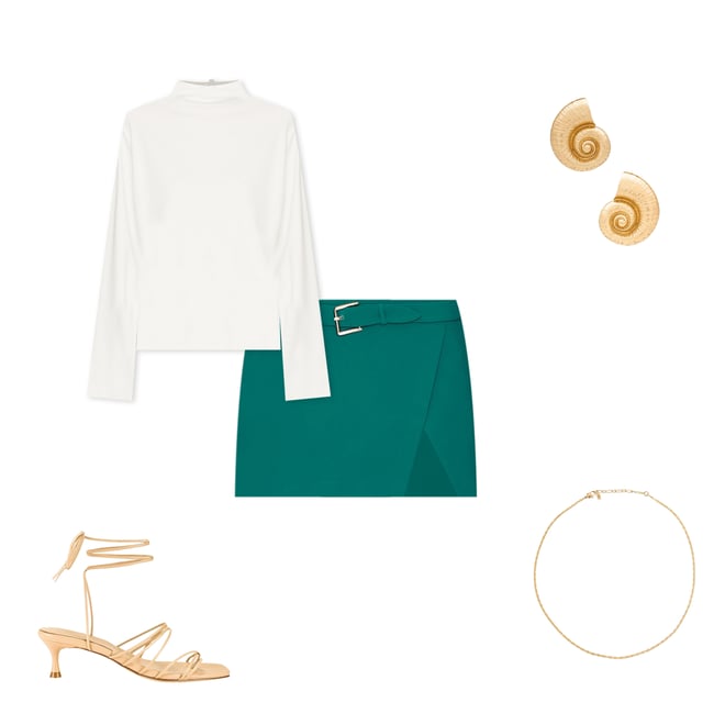 2nd bundle featuring 4 items which compliment Carla Blouse