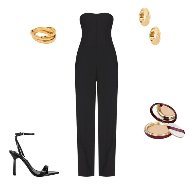 3rd bundle featuring 4 items which compliment Aitana Corset Jumpsuit