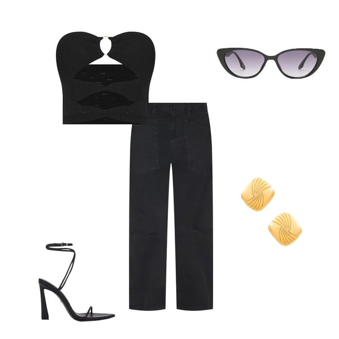 2nd bundle featuring 4 items which compliment X Revolve Whitehaven Top